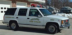#1399 - 1999 Chevy Tahoe Fire Police Truck