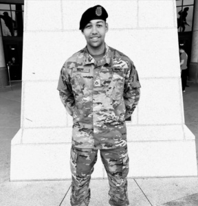 U.S. Army Pvt. First Class Jamie Riley