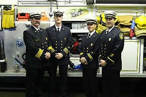 2008 Fire Department Officers