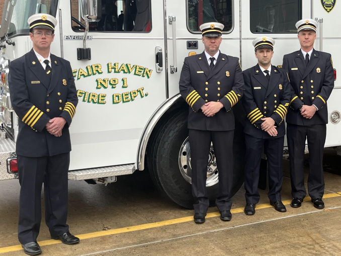 2024 Fire Department Officers Fair Haven Volunteer Fire Company No. 1